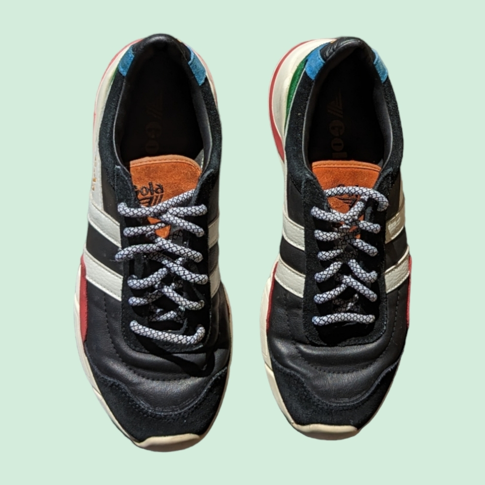 GOLA Eclipse Trident Multicolor Sneakers Size 7 - Picture 7 of 12